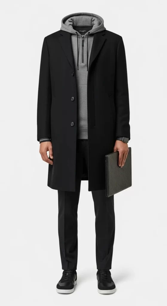 The High-Low City Coat