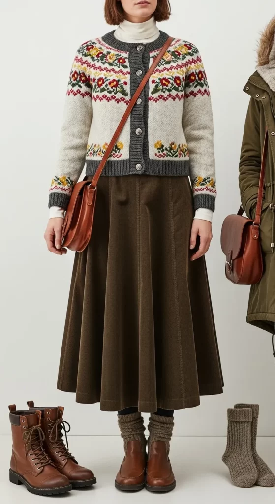 The Folkloric Charm Cardigan The Folkloric Charm Cardigan