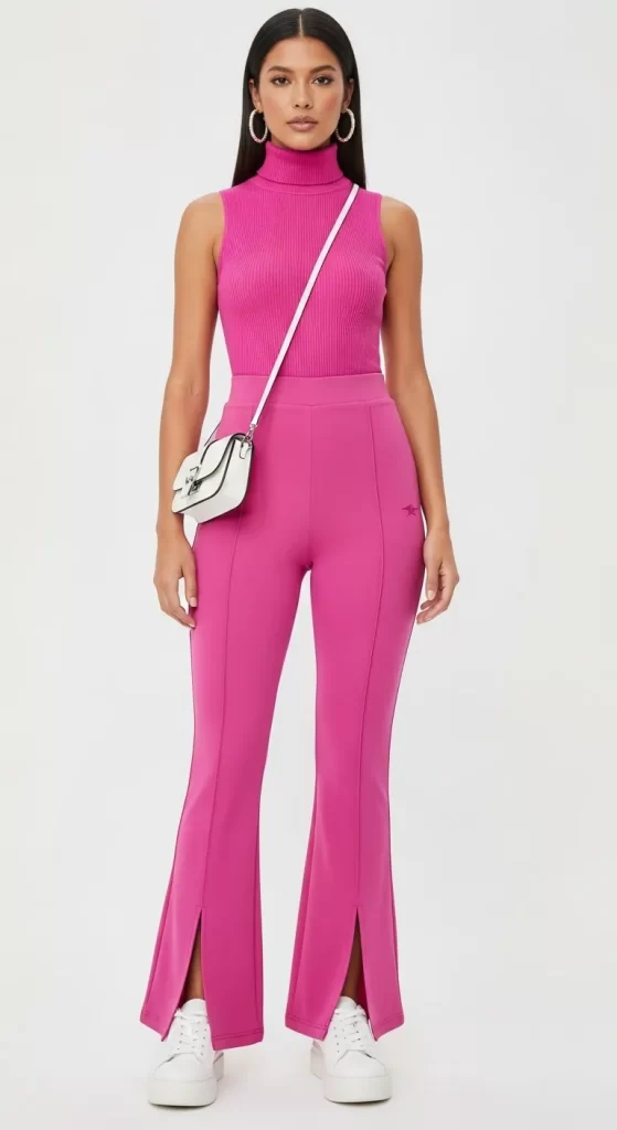 The Fuchsia Fusion Knit Set