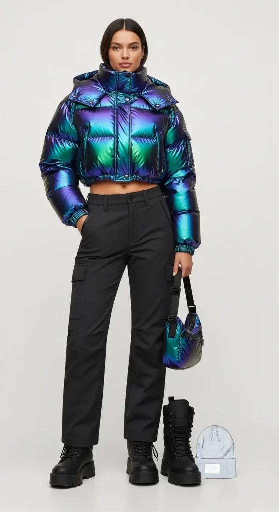 The Futuristic Iridescent Puffer