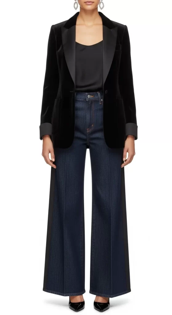 The Denim Tuxedo Twist The Denim Tuxedo Twist