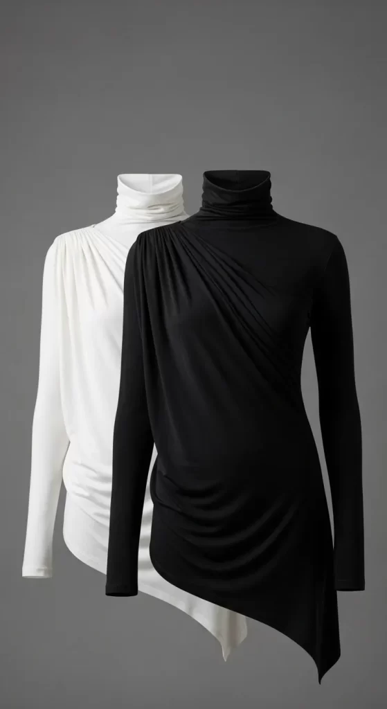  The Shimmering Metallic Knit