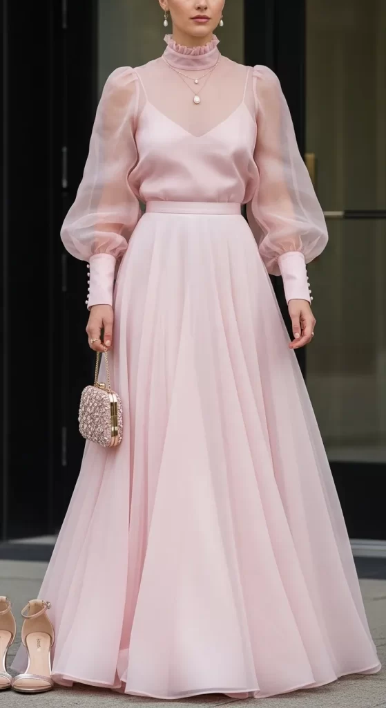 The Ethereal Rose Gown