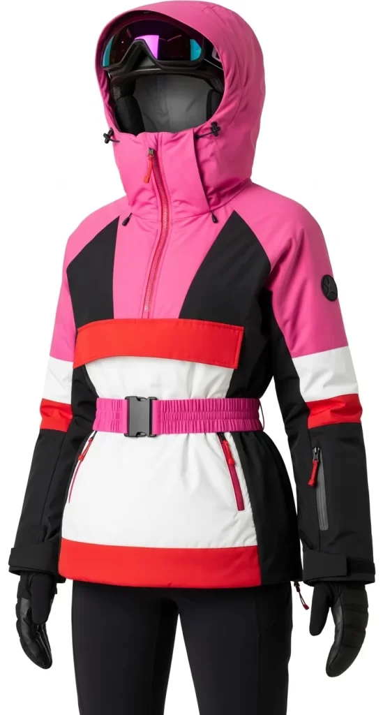 The Alpine Color-Block Anorak