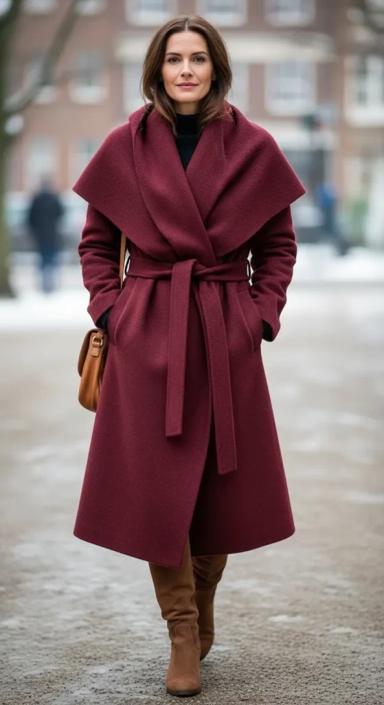 The Effortless Wrap Coat The Effortless Wrap Coat
