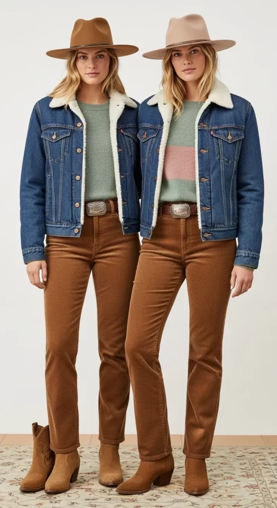  The Western-Inspired Sherpa Jacket