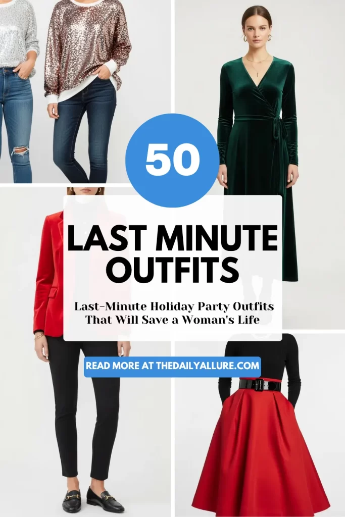 Last Minute Outfits